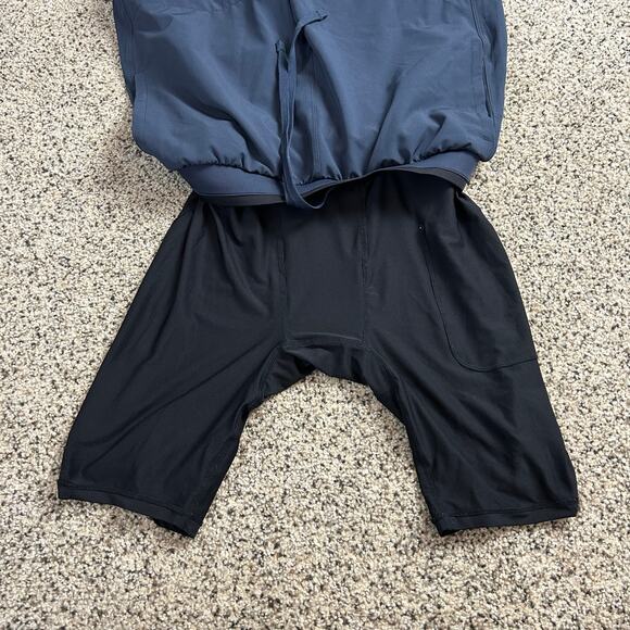 Fabletics Men's The Fundamental Short II Lined 9in Blue Size Small - Picture 7 of 8